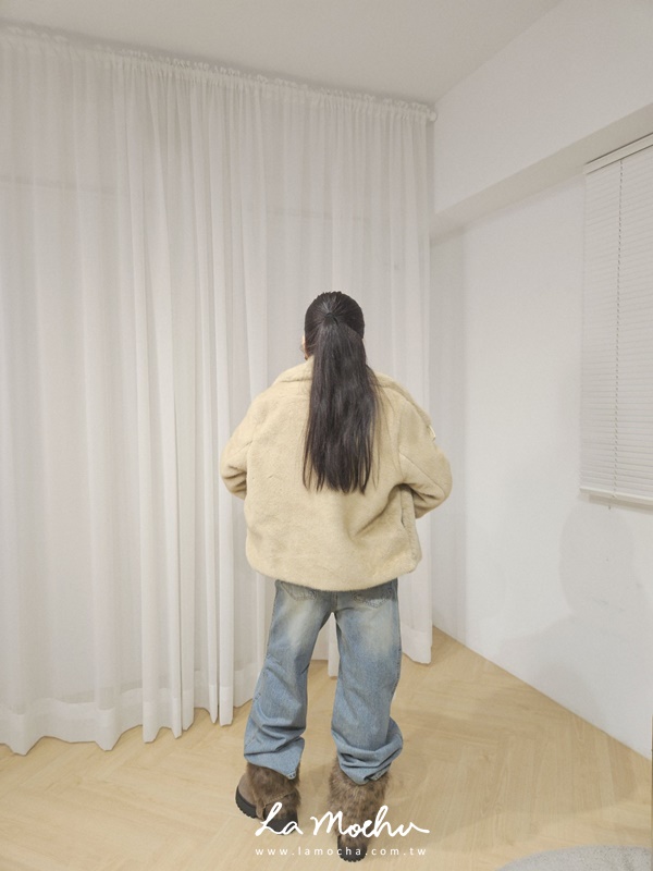 騎士毛毛拉鍊外套(闆娘清單)